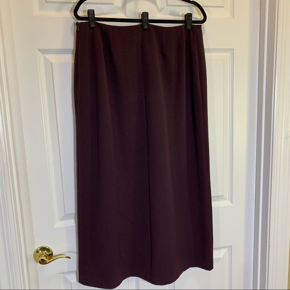 Relativity Design Lab Fully Lined Long Skirt Size 14 - Picture 5 of 8